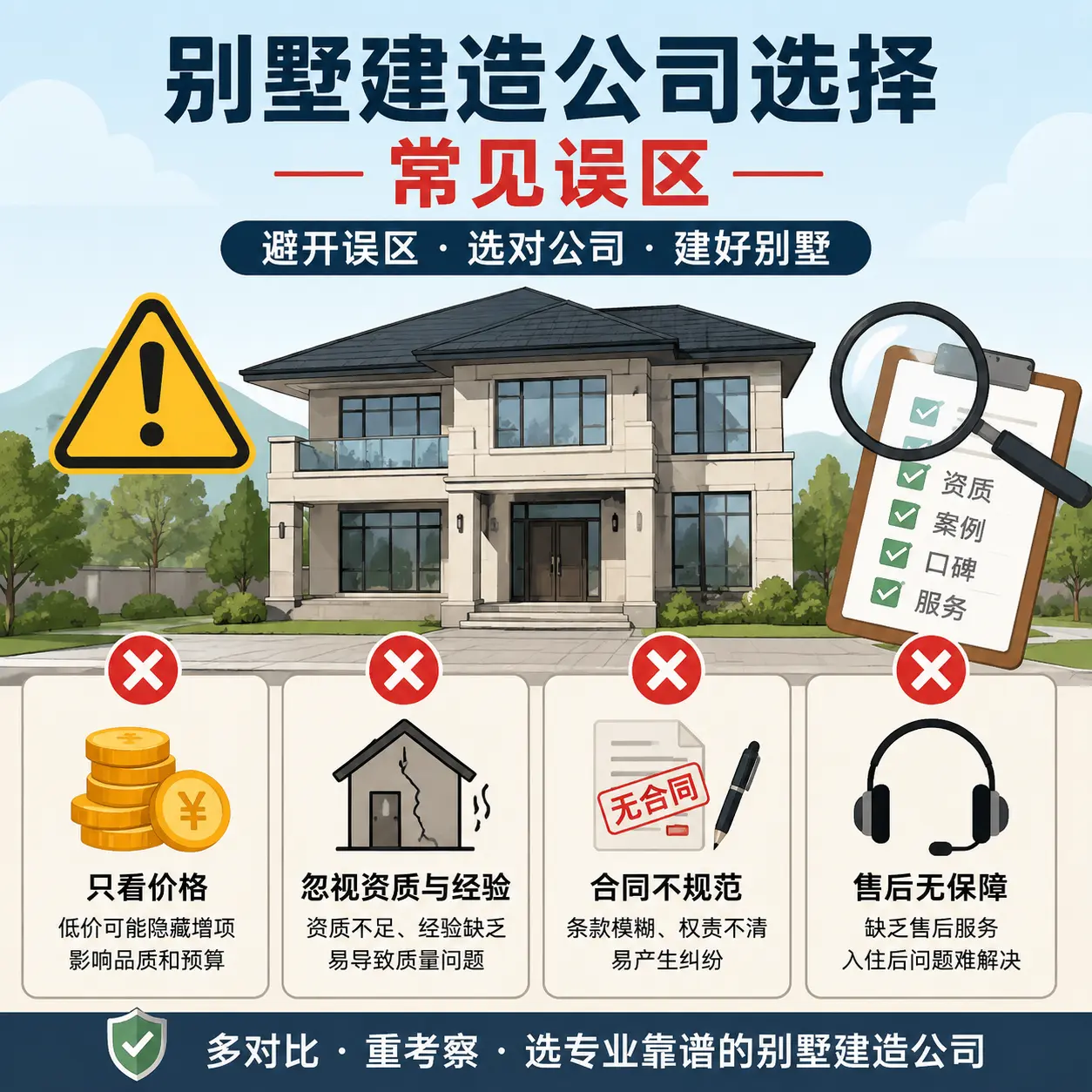 水城 别墅建造公司推荐:了解市场行情与服务内容