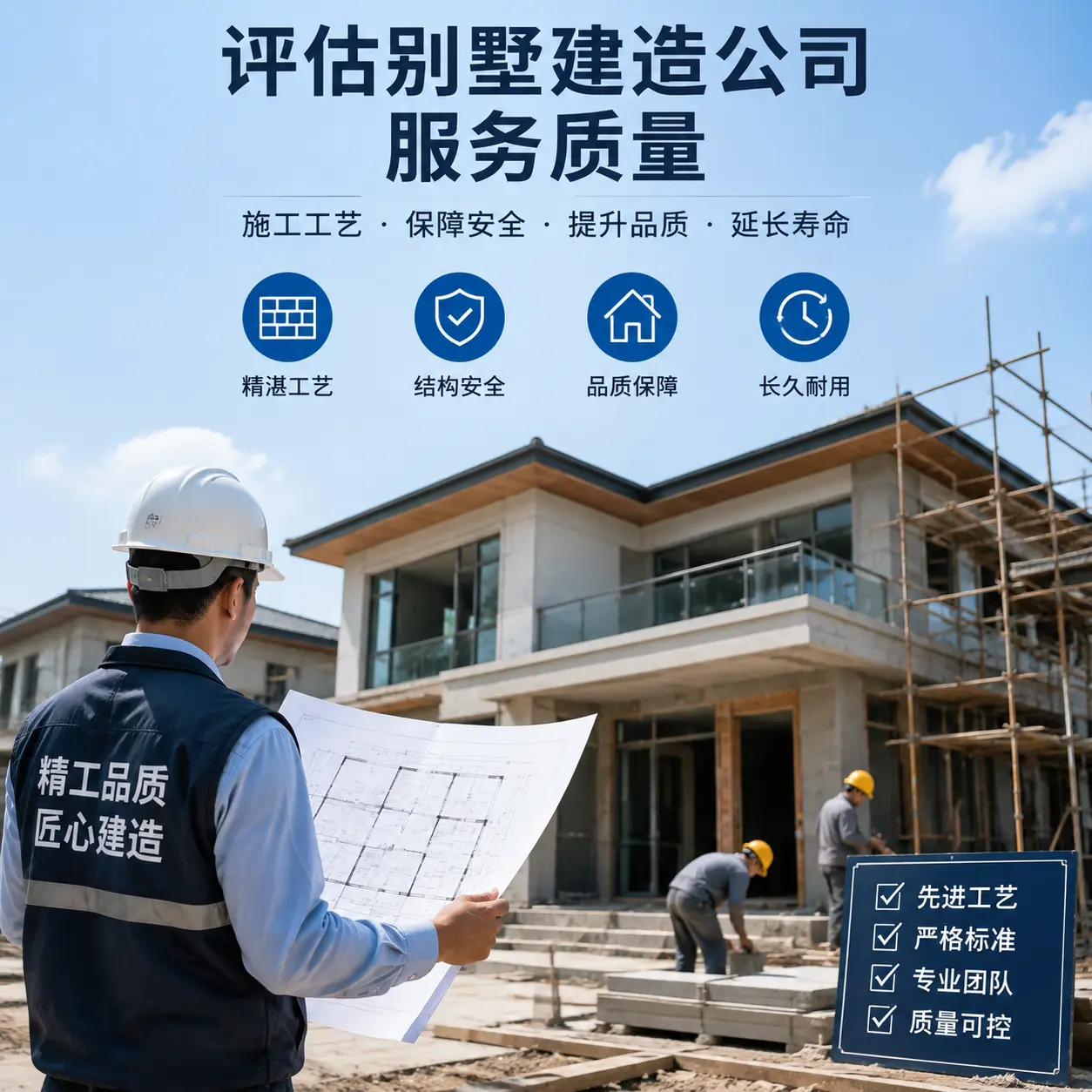 如何评估 水城 别墅建造公司的服务质量?