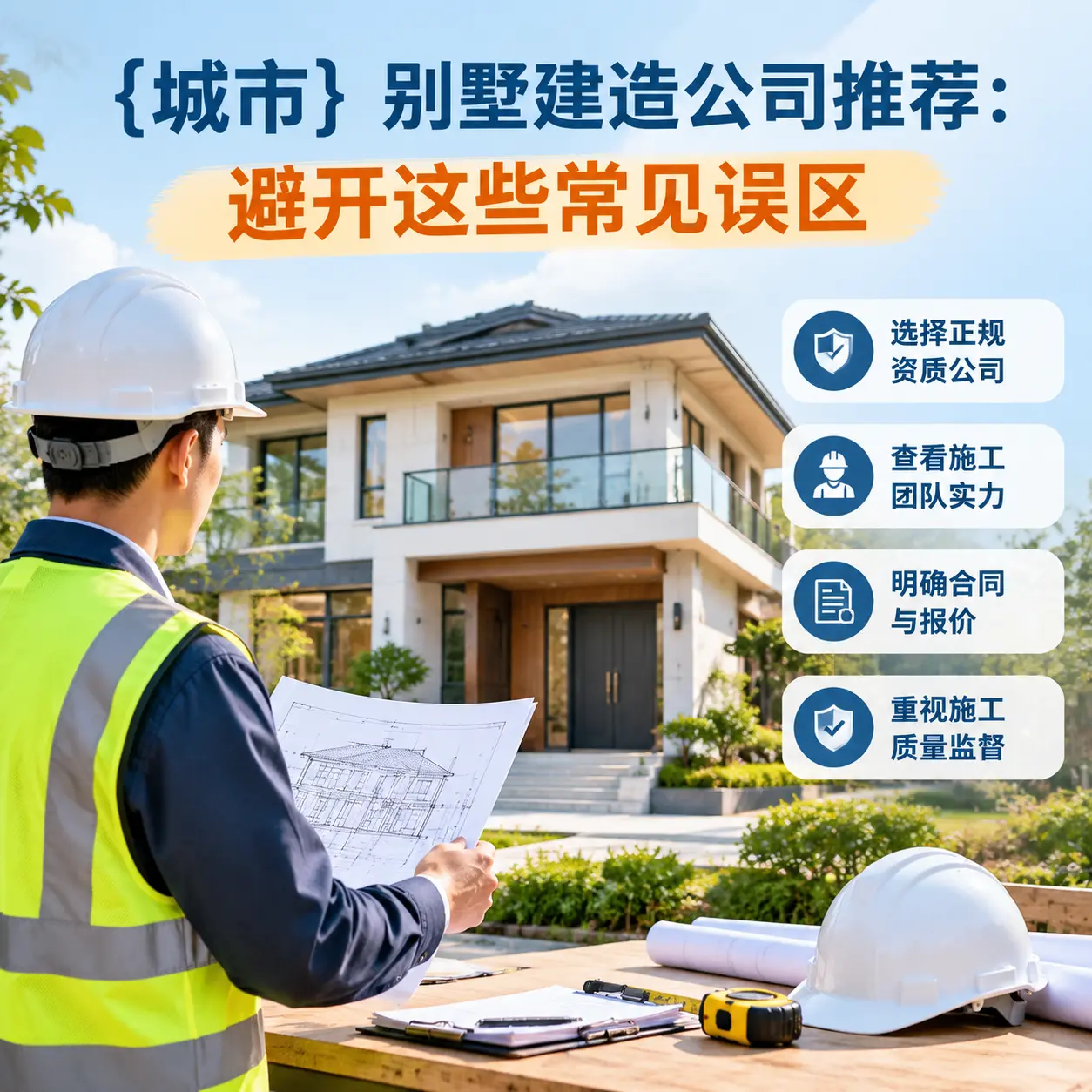 水城 别墅建造公司推荐:避开这些常见误区