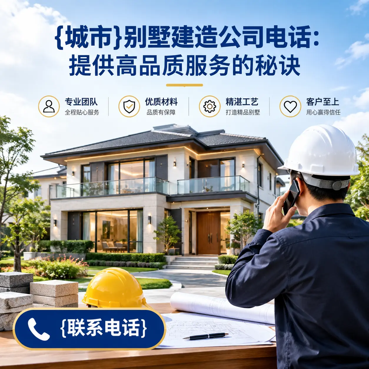 水城别墅建造公司电话：提供高品质服务的秘诀