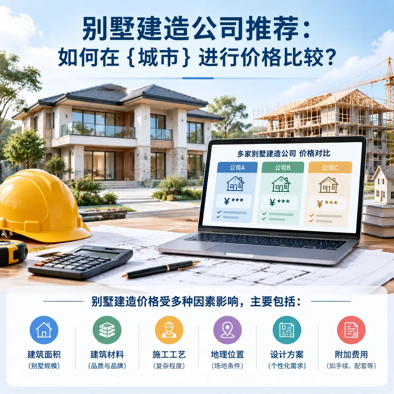 别墅建造公司推荐:如何在 水城 进行价格比较?