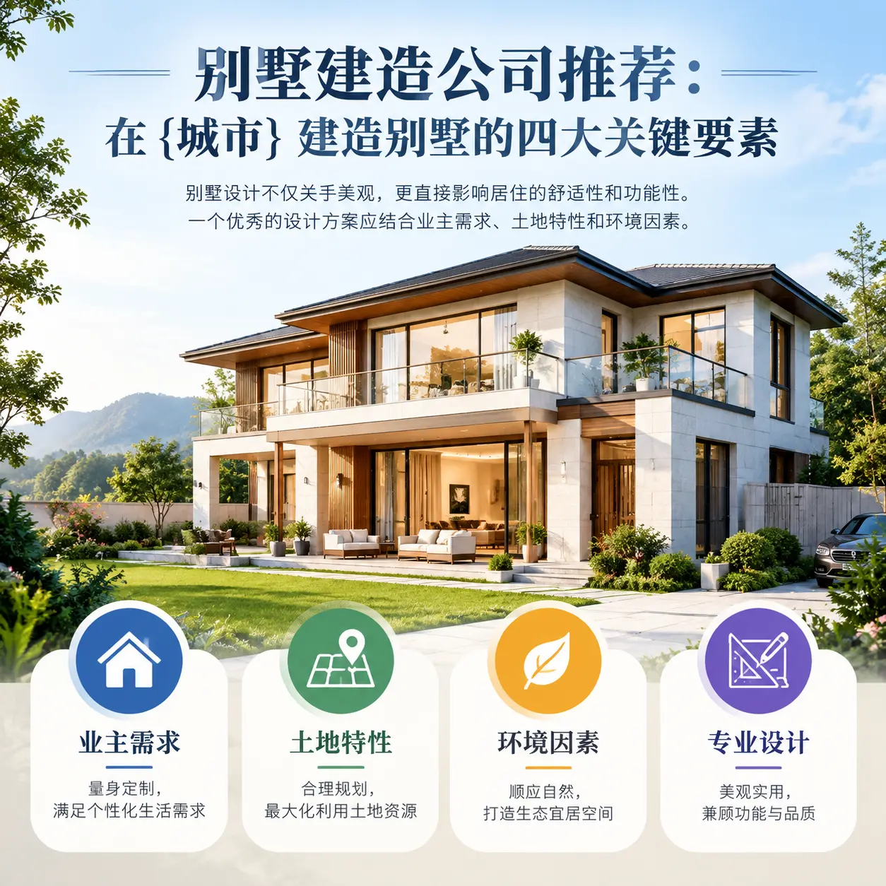 别墅建造公司推荐：在 水城 建造别墅的四大关键要素