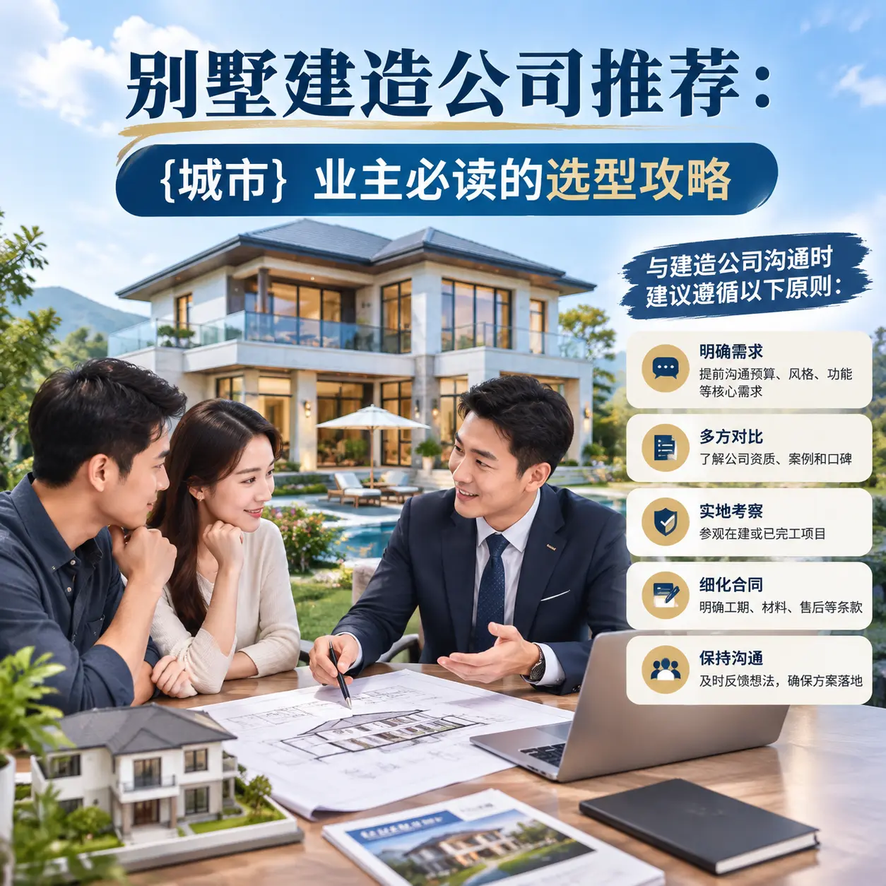 别墅建造公司推荐: 水城 业主必读的选型攻略