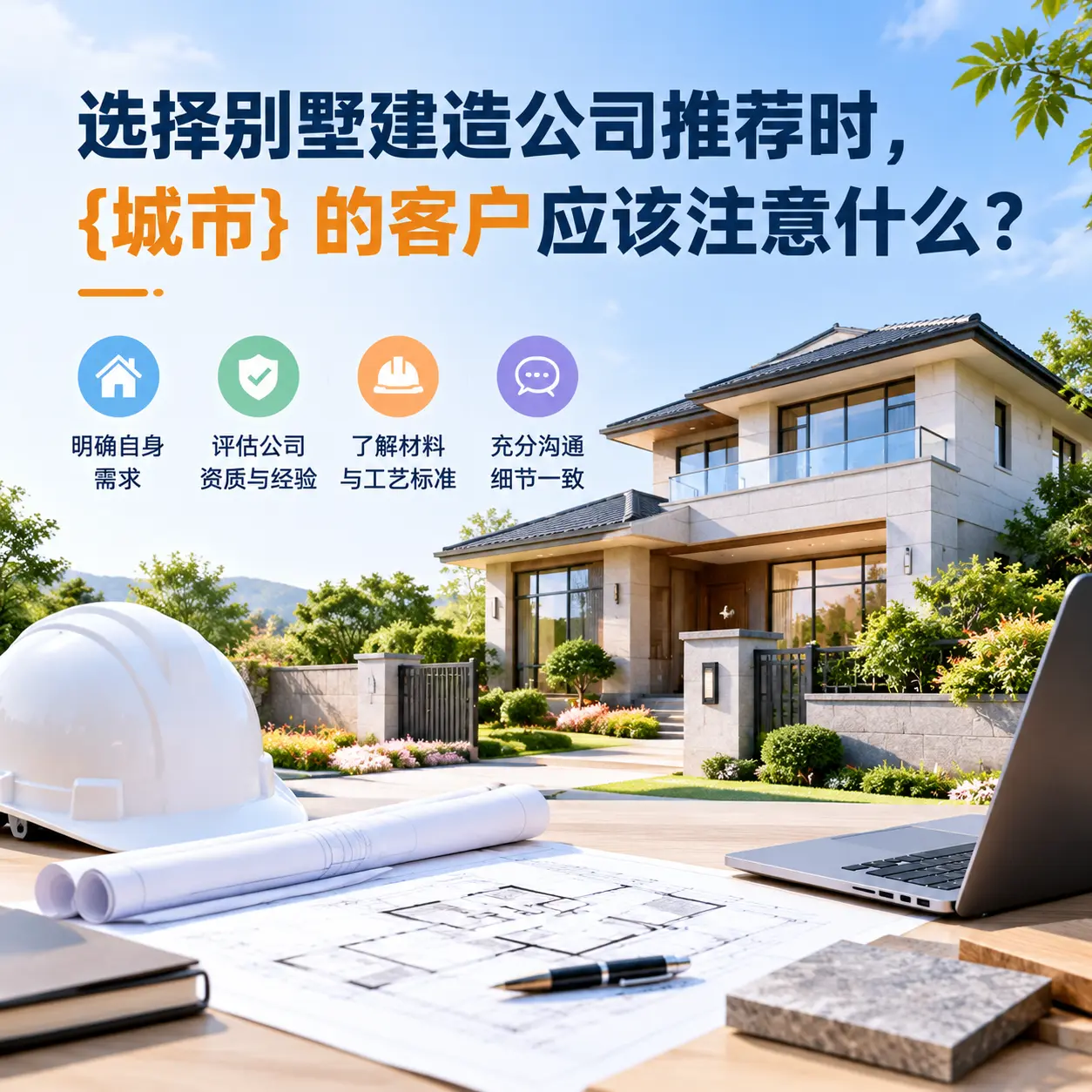 选择别墅建造公司推荐时,水城 的客户应该注意什么?