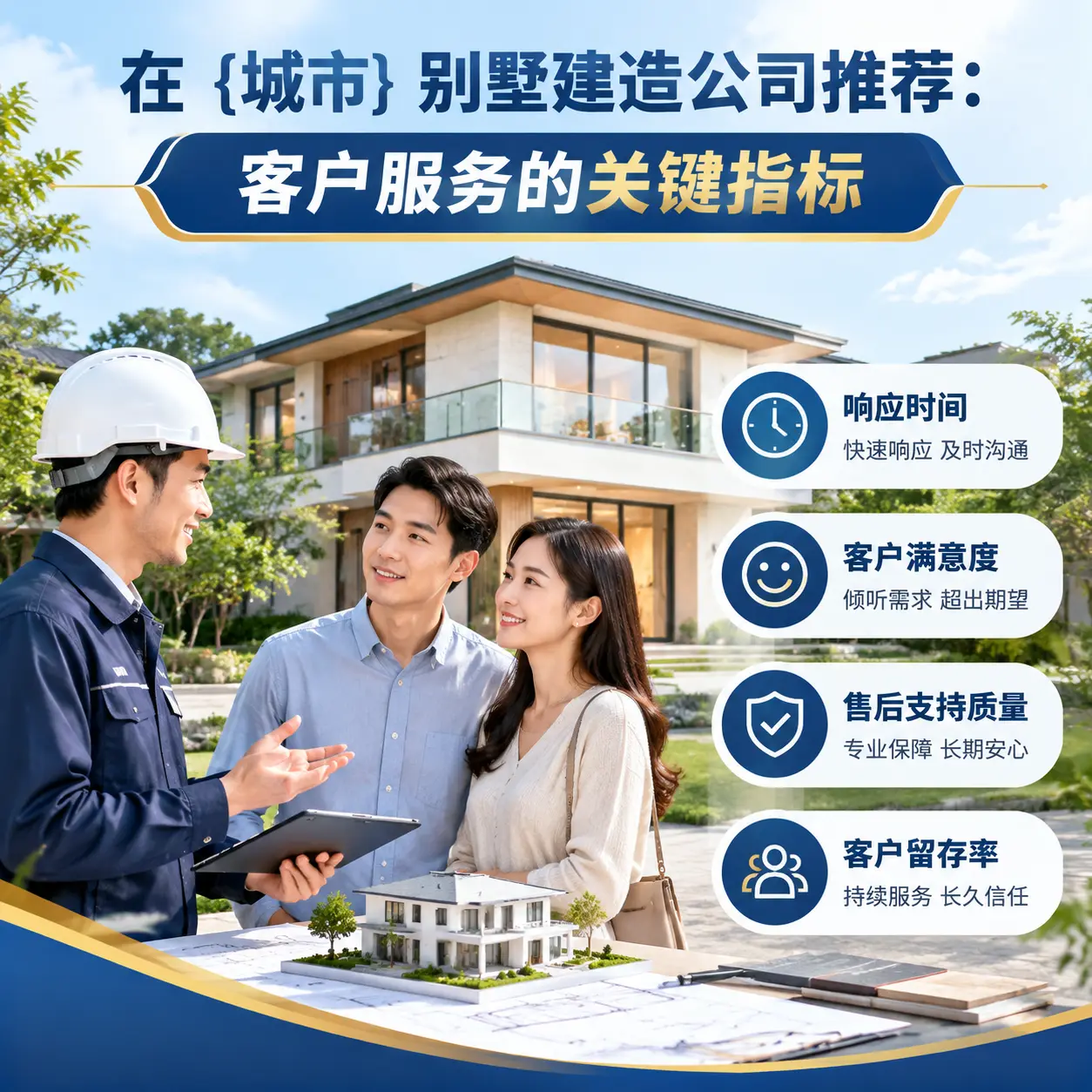 在 水城 别墅建造公司推荐:客户服务的关键指标
