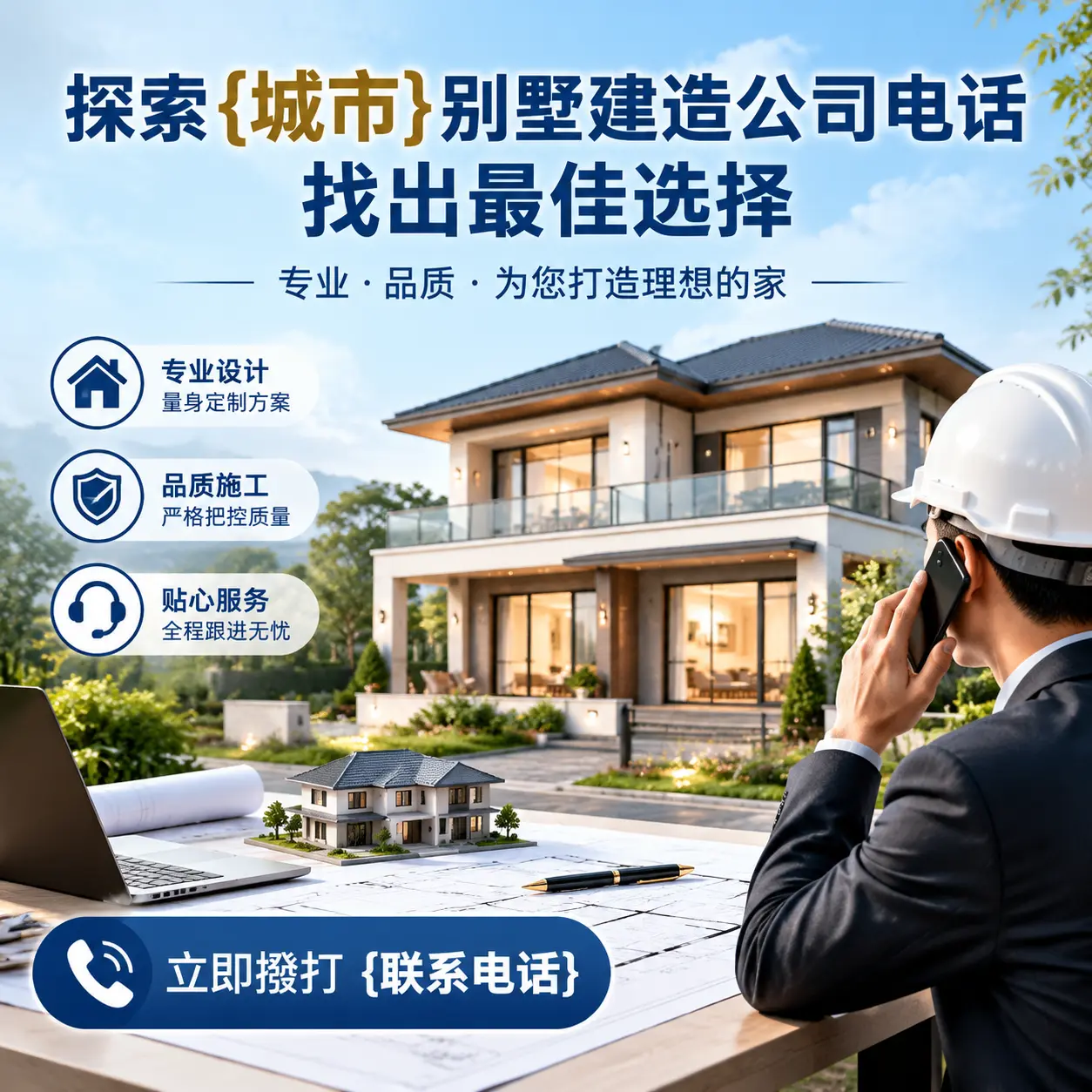 探索水城别墅建造公司电话,找出最佳选择