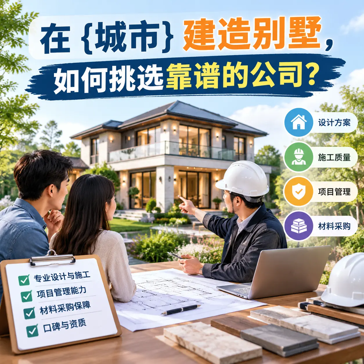 在 水城 建造别墅,如何挑选靠谱的公司?