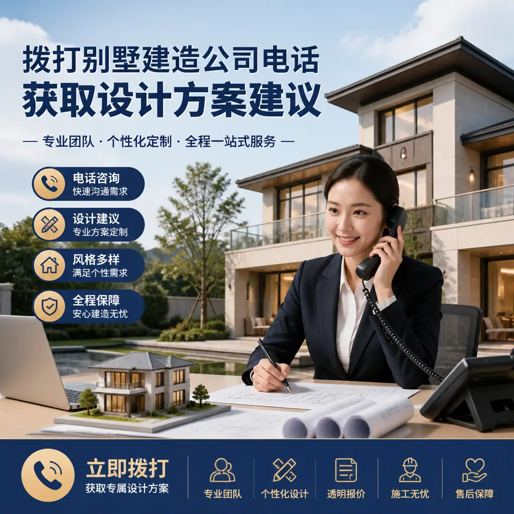 拨打水城别墅建造公司电话，获取设计方案建议