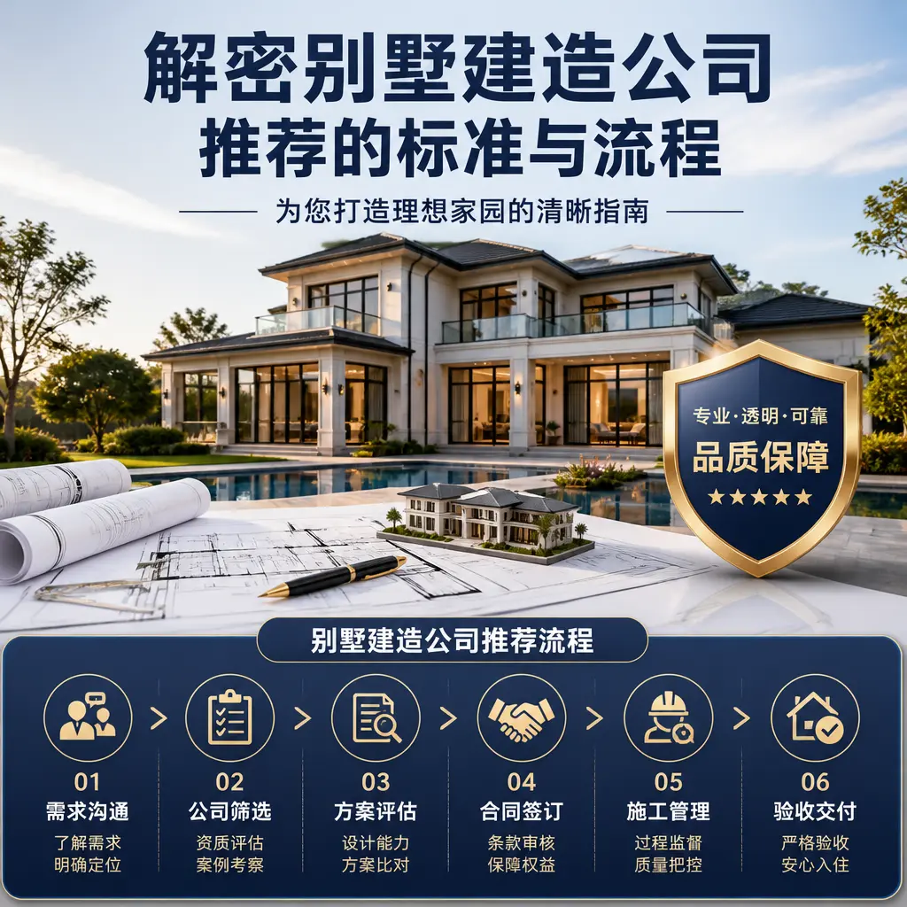 解密别墅建造公司推荐的标准与流程在 水城
