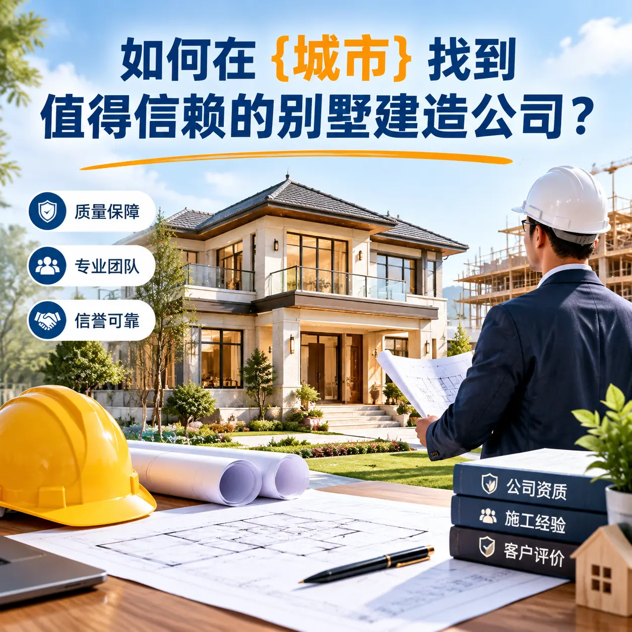 如何在 水城 找到值得信赖的别墅建造公司?